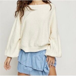 Free People Found My Friend Pullover Sweater, size M